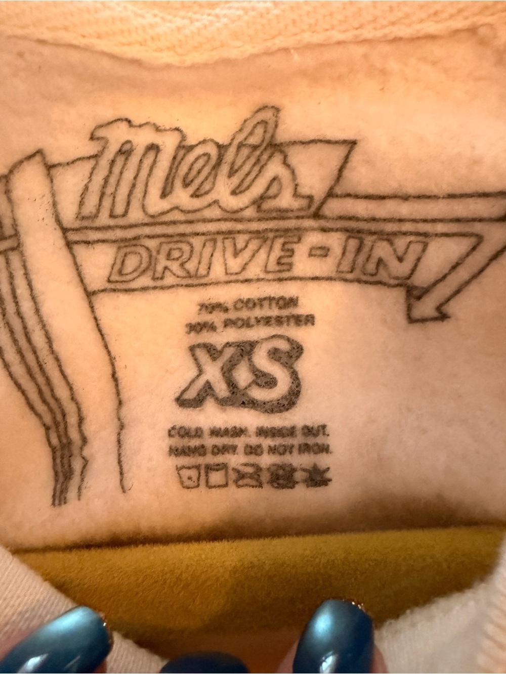 MEL’S DRIVE-IN DINER Oversized Graphic Sweatshirt - Picture 5 of 10